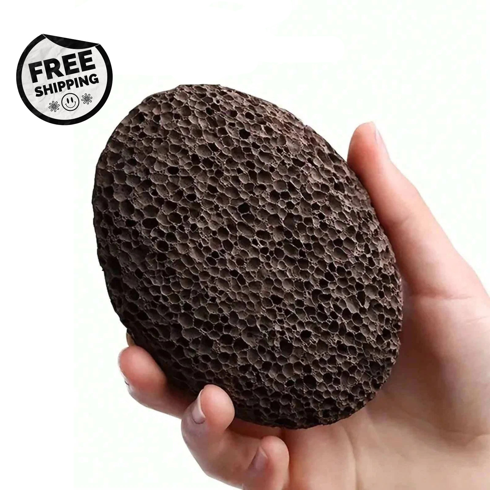 Natural Pumice Stone Feet Scrubber Callus Remover Feet Exfoliator Pedicure Tools