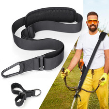 Trimmer Strap for Weed Eater Shoulder Strap Harness Upgraded Metal-Clip , Compa