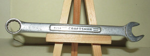 Vintage Craftsman 7/8” 12 Pt Combination Wrench =V= USA No Model Number 6 3/4" L