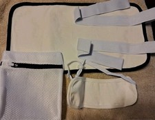 2 Pieces Castor Oil Pack Wrap Reusable Pack Kit for Liver Detox W/Out Oil