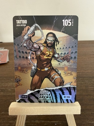2026 Battle Arena Tattoo CBF-626 Fernando Tatis Jr. Colosseum Battlefoil Steel