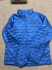  NWT Patagonia Men  s Nano Puff Jacket Size XL Endless Blue Color