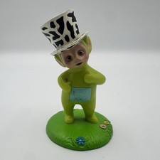 1998 Applause Teletubbies Dipsy Figure w/ Flower Base 3.5 Collectible