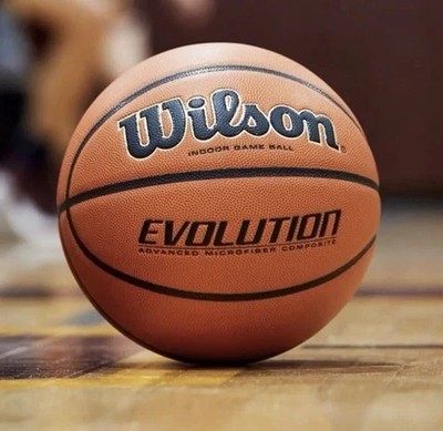 Wilson Evolution 29.5  Official Indoor Basketball Composite Leather Game Ball
