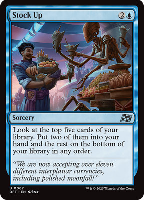 x1 Stock Up DFT Aetherdrift MTG 67 UNCOMMON M/NM 1x