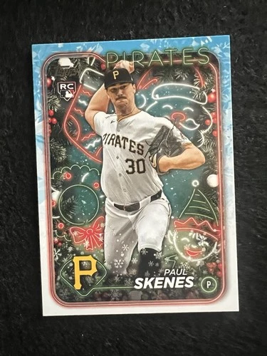 2024 Topps Holiday - Paul Skenes #H165 (RC) Pittsburgh Pirates