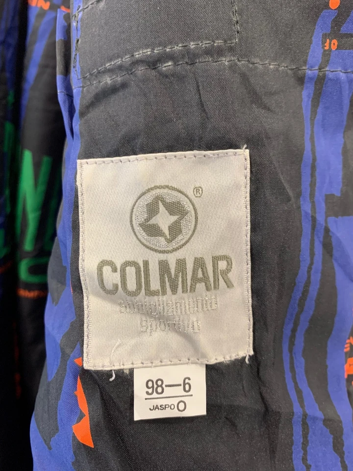 Vtg Colmar x Mizuno Techno Logic Ski Jacket 90s Red Blue Graphic Retro XL #118 - Image 3 of 4