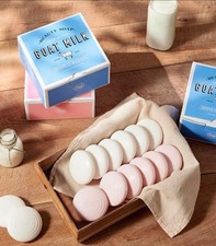 🆕🐐 AEKYUNG SHOWERMATE WHITE GOAT MILK SOAP 🥛🧼 MOISTURIZING JUMBO 12 CT