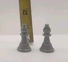 Excalibur Electronic Chess Station 2 Gray BISHOP  Replacement Pieces Only Parts