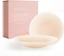 Reusable Silicone Nipple Covers Not Sticky Pasties Travel Case