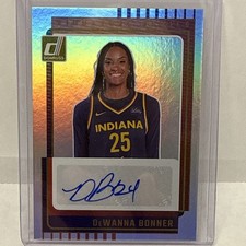 2025 Donruss SILVER AUTO SIGNATURE SERIES DeWANNA BONNER INDIANA FEVER
