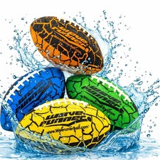 Waterproof Wave Runner Football for Pool Beach Lightweight Outdoor Toy for K