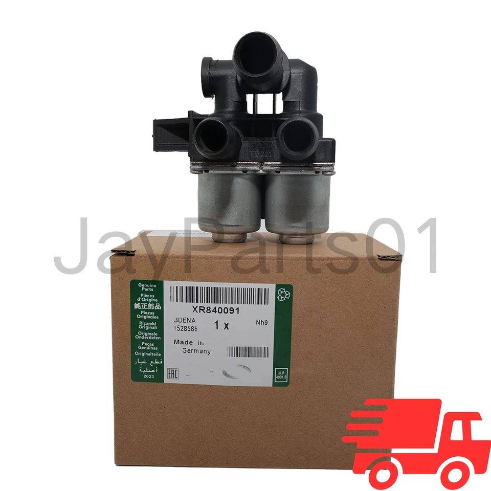Heater Control Valve W/3 Ports For Jaguar S-Type Lincoln LS 2003-2008 XR840091 Foto 3 de 4