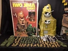 Vintage Marx Iwo Jima Giant Mountain Fortress Playset w Original Box 🟢7512