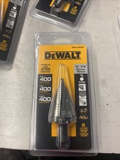DeWalt Step Drill Bit,  7/8-in to 1-1/8-in.