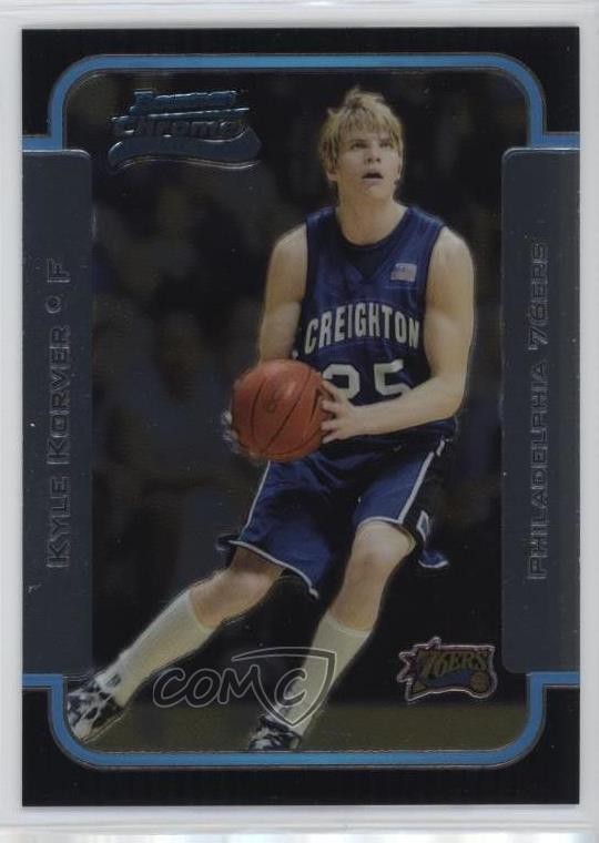 2003-04 Bowman Rookies & Stars Rookies Chrome Kyle Korver #129 e9p