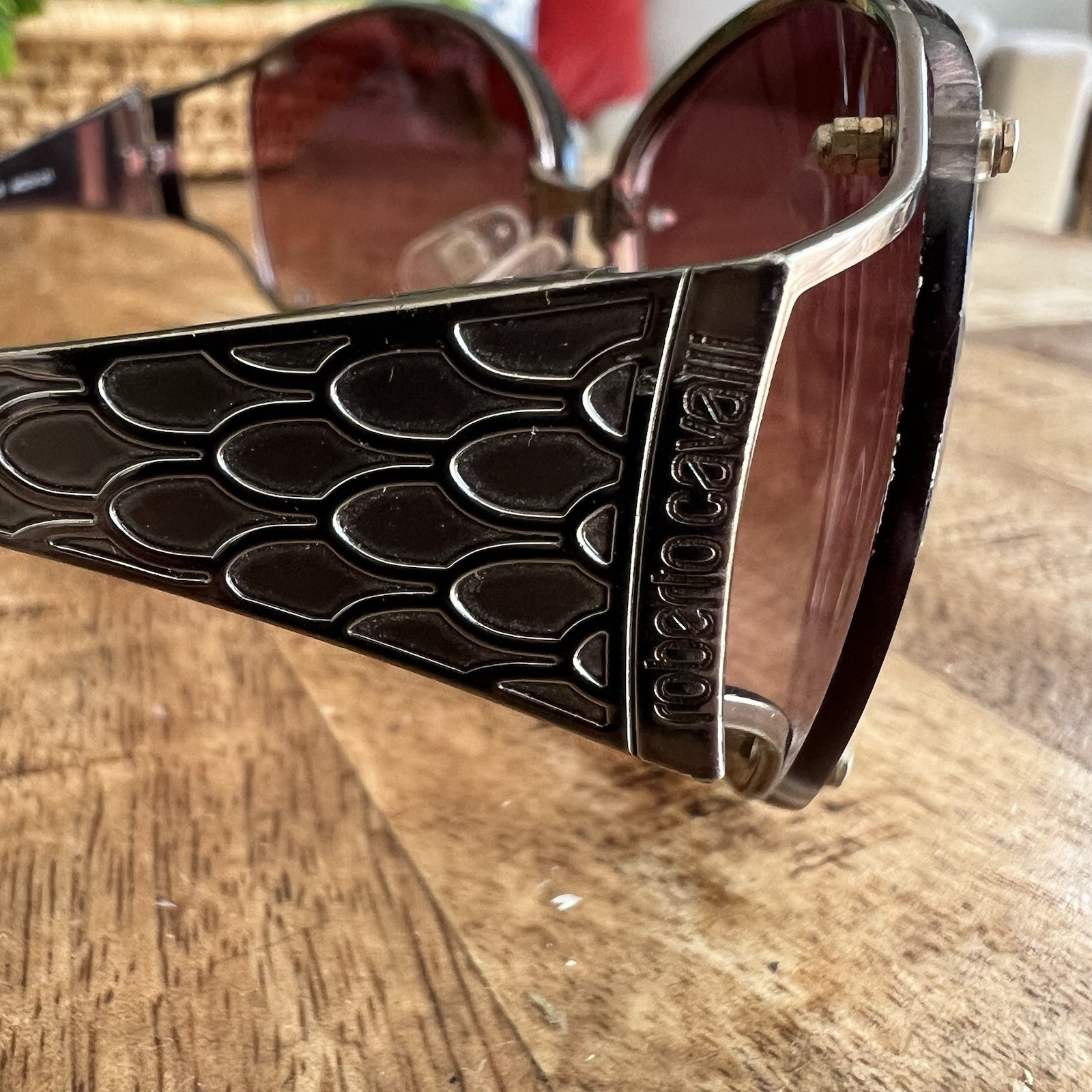 Roberto Cavalli Sunglasses Frames Only Needs Repa… - image 4