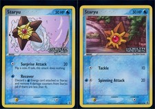 Pokemon DELTA SPECIES - #84/113 Staryu #85/113 Staryu - Reverse Holo - ENG - NM+