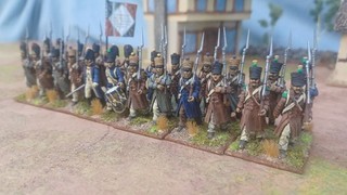 28mm Painted Napoleonic French Infantry Piano Wargames