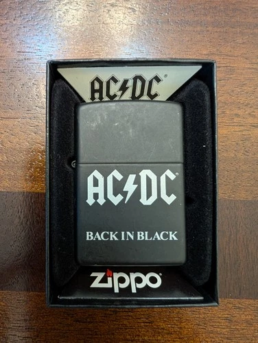 Zippo AC/DC Back In Black Black Matte 24279