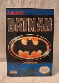 Batman: Il Videogioco (NES, Nintendo 1990) *CIB Completo Quasi Nuovo