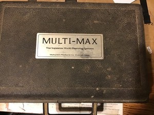 Multi-Max Wood Burning System Kit 1 Amp used