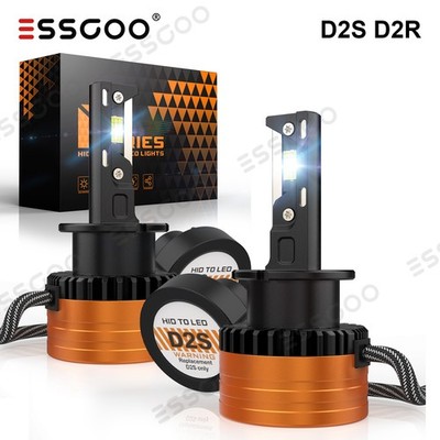 D2S D2R HID Lampen Scheinwerfer 6500K Halogen Canbus Kein Fehler Plug Hell