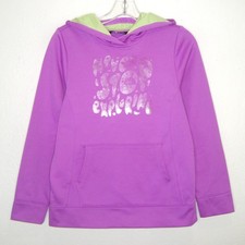The North Face Girl's Purple Hoodie Sweatshirt Size L 14/16