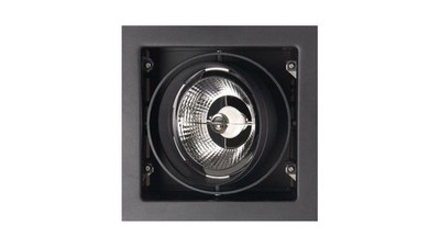 MAXLIGHT H0048 NUTLEUCHTE MATRIX UND SCHWARZ AR111 GU10 230V