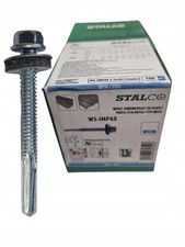 250x Galvanised Self-drilling Steel Screws 5.5x24mm - Roofing, Construction