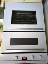 Indesit Built-In Double Electric Oven White with Digital Display & Timer