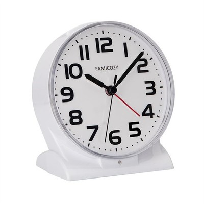 Automatically Backlighted Alarm Clock,Silent No Ticking for Seniors Vision Im...