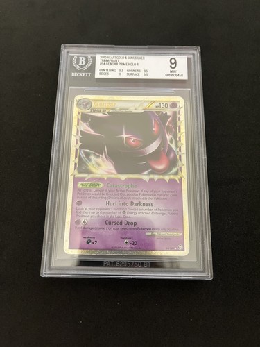 Gengar graded BGS 9 for sale on eBay