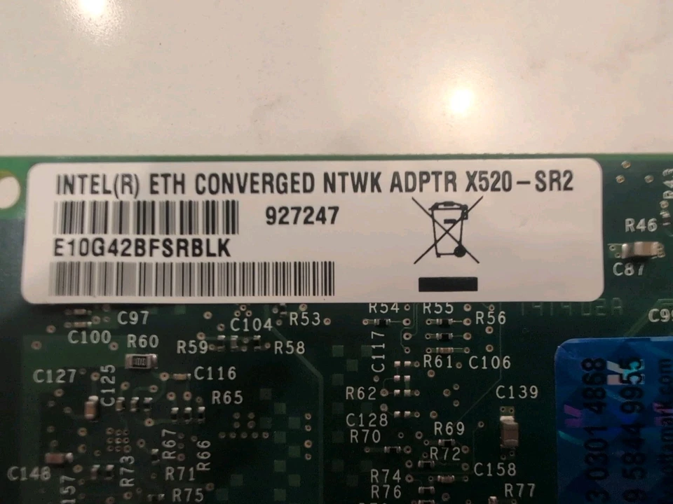 X520-SR2 Original Intel 10GB 2P Ethernet Converged Network Adapter E10G42BFSR - Image 4 of 4