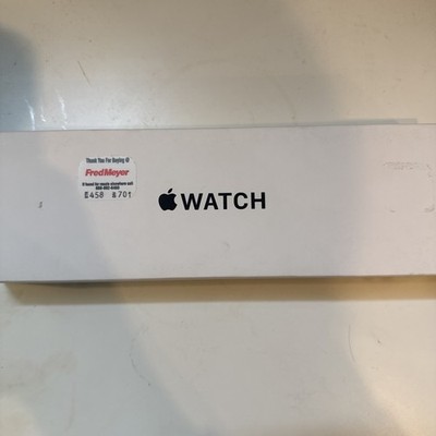Apple Watch SE GPS 44mm Midnight Aluminum Case with M/L Midnight Sport Band...