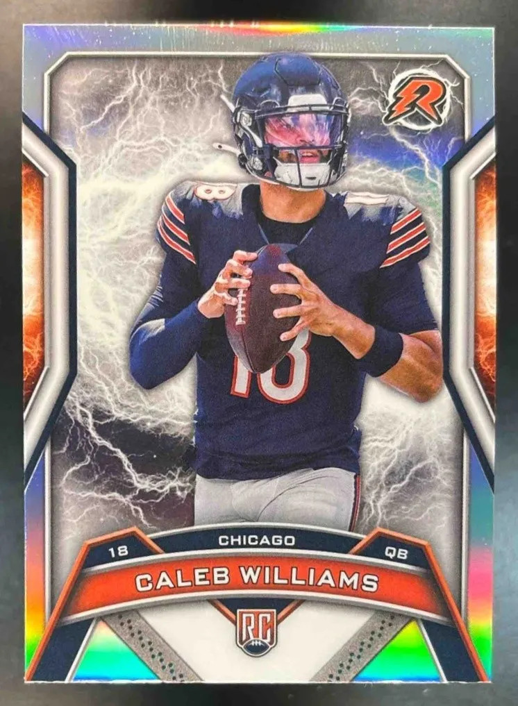 2024 Topps Resurgence Caleb Williams Refractor #117 RC Chicago Bears