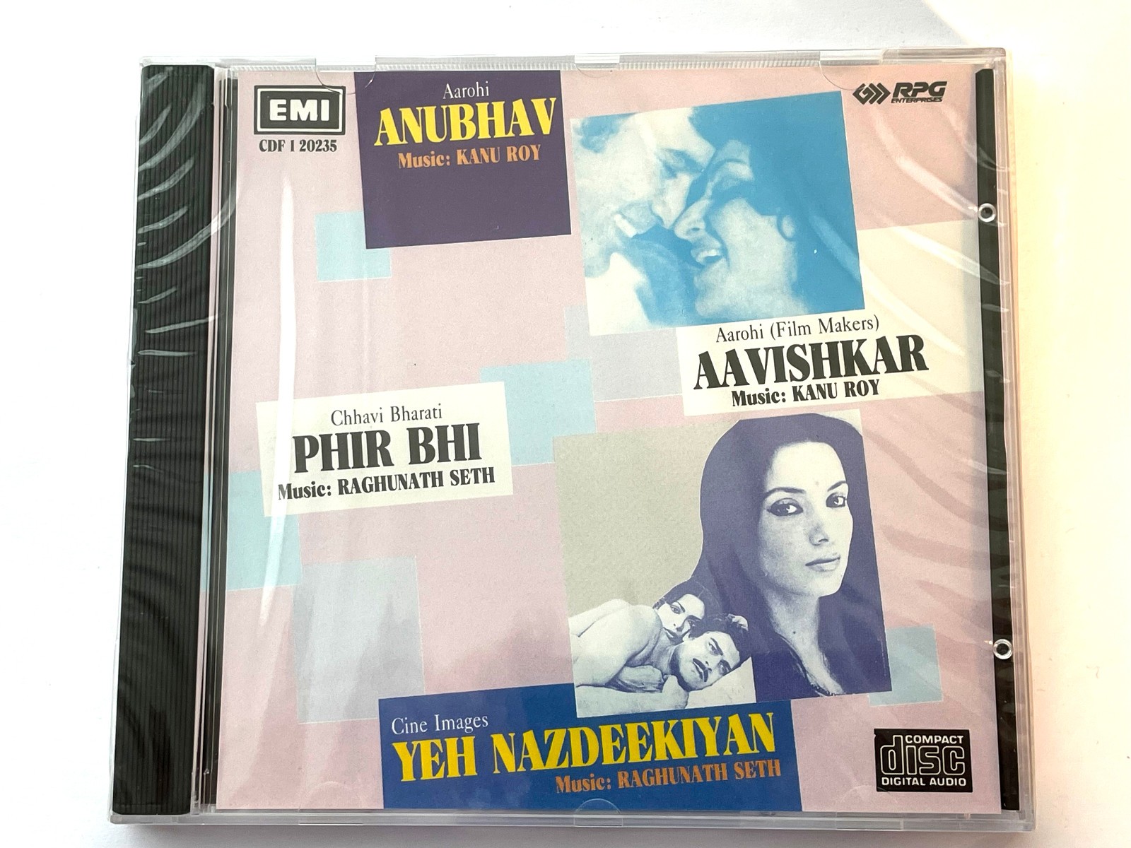 Anubhav / Aavishkar / Phir Bhi / Yeh Nazdeekiyan CD 1994 NEW/SEALED CDF 1 20235