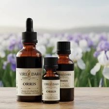 Organic Orris Essential Oil – 100% Pure & Natural – Free Shipping