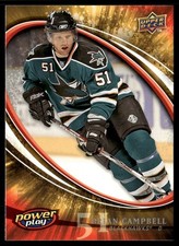 2008-09 Upper Deck Power Play Box Set Brian Campbell Chicago Blackhawks #68