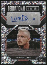2023 Panini Prizm WWE Sensational Signatures Prizms Under Card Dexter Lumis Auto