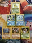 Vintage Pokemon Card Lot WOTC Cards Holo Fire Articuno Machamp Gyarados