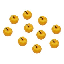 10x Foam Pumpkins Faux Pumpkins Small Artificial Pumpkins for Table Kitchen