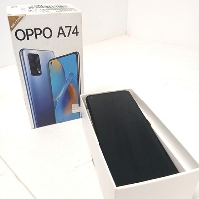 OPPO A74 Smartphone 6,4 Zoll FHD+ AMOLED Display,5.000 mAh Akku 30W VOO - Defekt