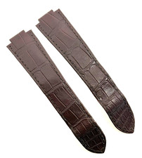 Cartier Ballon Bleu 46mm 22mm x 18mm Brown Alligator Watch Strap Authentic OEM