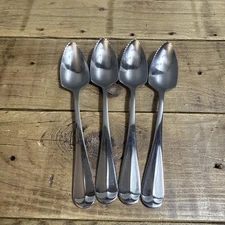 Norpro Stainless Steel Grapefruit Spoons Lot Of 4 Made in Japan Vintage