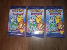 3 Pokemon 25th Anniversary Packs McDonalds en...
