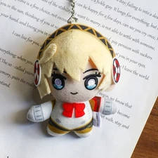 Aigis Persona 3 Reload 4" Plush Keychain , 25th Anniversary Collectible Fan Gift