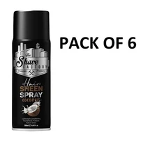 The Shave Factory Hair Sheen Spray Coconut PACK OF 6