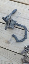 JH Williams Vulcan No. 1 Chain Pipe Vise 1/8"-2-1/2" Vintage Made In USA