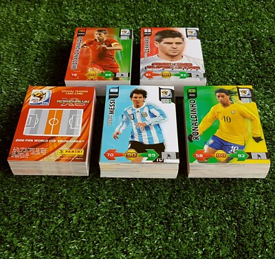 2010 FIFA WORLD CUP PANINI カード　セット World Cup 2010 Panini Adrenalyn XL All 250 Base Card Set UK